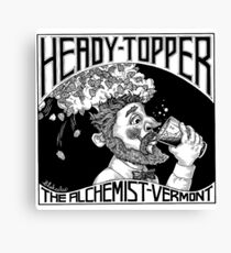 Heady Topper Canvas Print