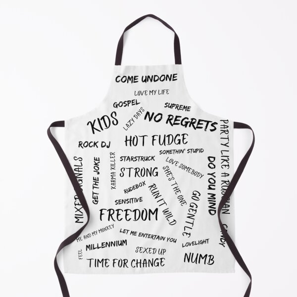 Item preview, Robbie Williams Song Titles designed and sold by My Backpocket And Me (TT Paintings).