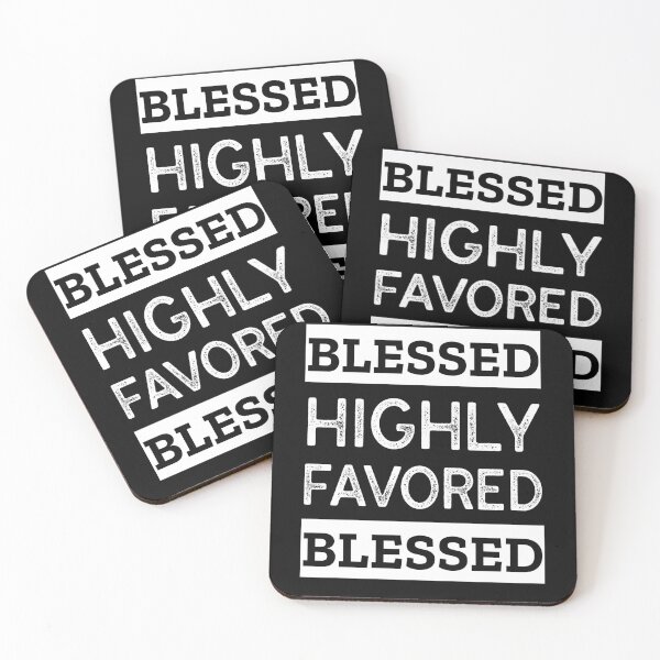 Item preview, Blessed Highly Favored designed and sold by Luvjesus2.
