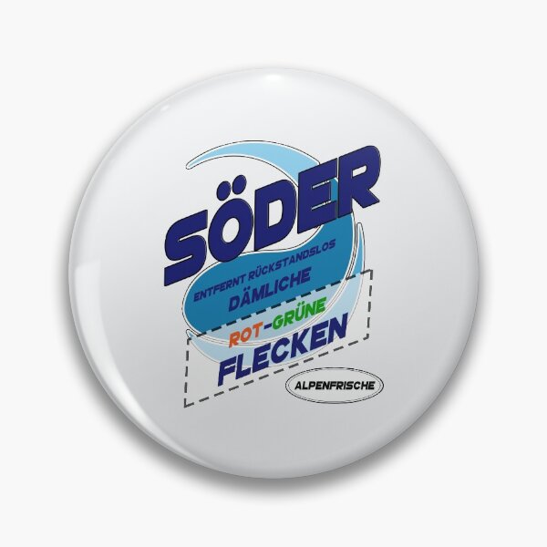 Artikelvorschau, Söder entfernt rückstandlos dämliche Flecken Alpenfrische Waschmittel CDU CSU Kanzler Bundeskanzler 2021 Politiker Politik Christdemokraten Geschenk entworfen und verkauft von TheAplus.