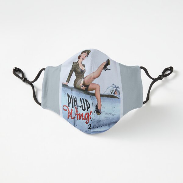 Pinup Wings Girlie WWII Nose Art Gams Fitted 3-Layer