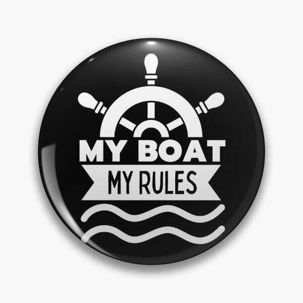 Item preview, My boat My rules tee,Funny boat driver tshirt,My Ship's rules T-shirt, designed and sold by Babe3955.