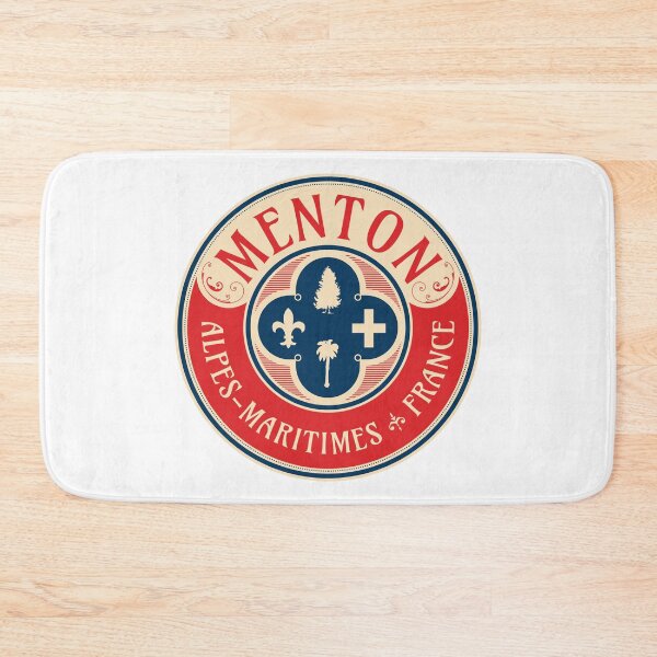 Item preview, Menton, Alpes-Maritimes, France, Art Nouveau T-Shirt + Sticker Design designed and sold by ROADTROOPER.