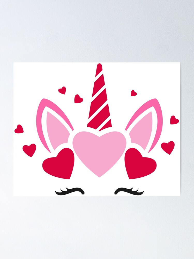 Valentine's Unicorn, Love Unicorn - valentine's day Poster for Sale by  Spot Sweet