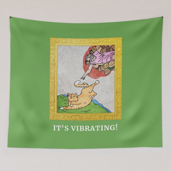 Item preview, Art Parody - It's Vibrating! designed and sold by ManiaTeec.