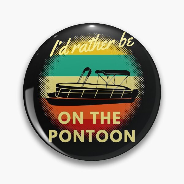 Item preview, I’d Rather Be On The Pontoon designed and sold by Zurickdesigns.