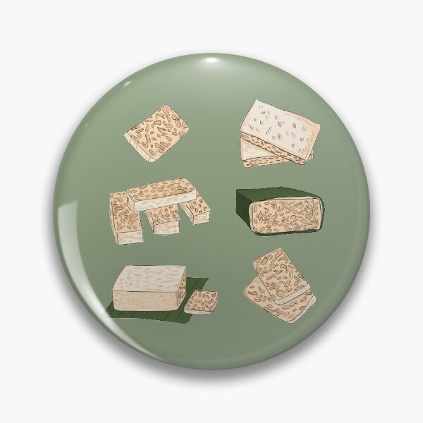 Item preview, Indonesian Tempe Set - Fermented Soybean Wrapped In Banana Leaves designed and sold by Alicia Chee.