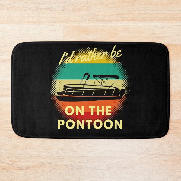 Item preview, I’d Rather Be On The Pontoon designed and sold by Zurickdesigns.