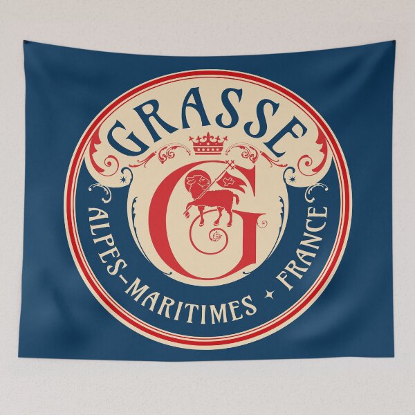 Item preview, Grasse, Alpes-Maritimes, France Art Nouveau T-Shirt + Sticker Design designed and sold by ROADTROOPER.