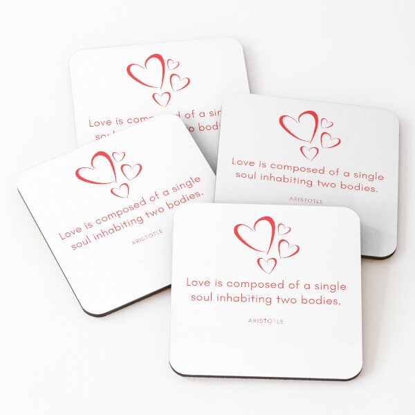 Item preview, Love is composed of a single soul inhabiting two bodies designed and sold by gloriasd14.