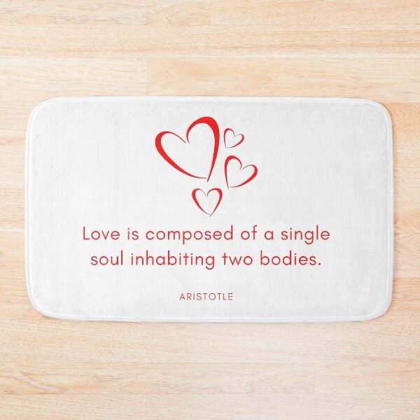 Item preview, Love is composed of a single soul inhabiting two bodies designed and sold by gloriasd14.