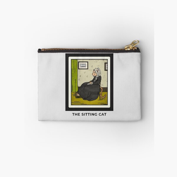 Item preview, Art Parody - The Sitting Cat designed and sold by ManiaTeec.