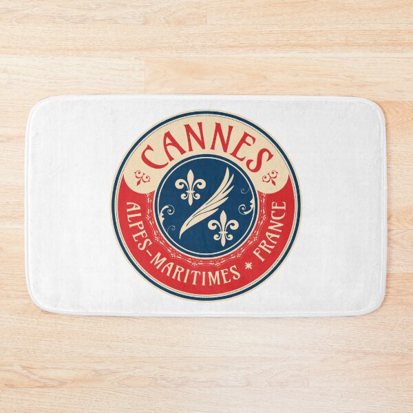 Item preview, Cannes, Alpes-Maritimes, France, Art Nouveau T-Shirt + Sticker Design designed and sold by ROADTROOPER.