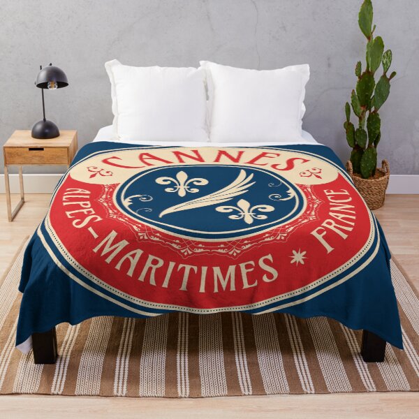 Item preview, Cannes, Alpes-Maritimes, France, Art Nouveau T-Shirt + Sticker Design designed and sold by ROADTROOPER.