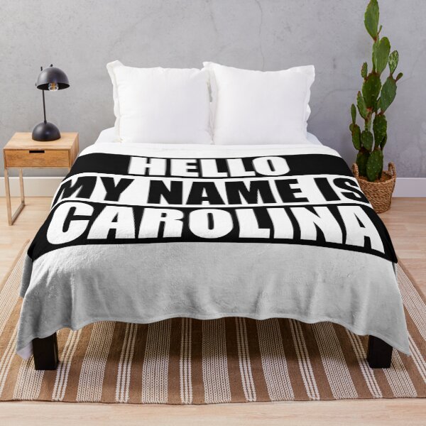 Item preview, Hello My Name is Carolina designed and sold by Teelogic.
