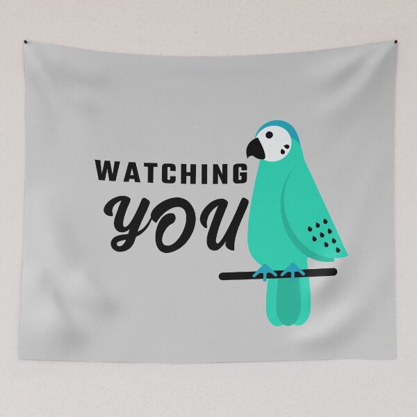Item preview, Parrot watching you 2 designed and sold by PositiveStudio.
