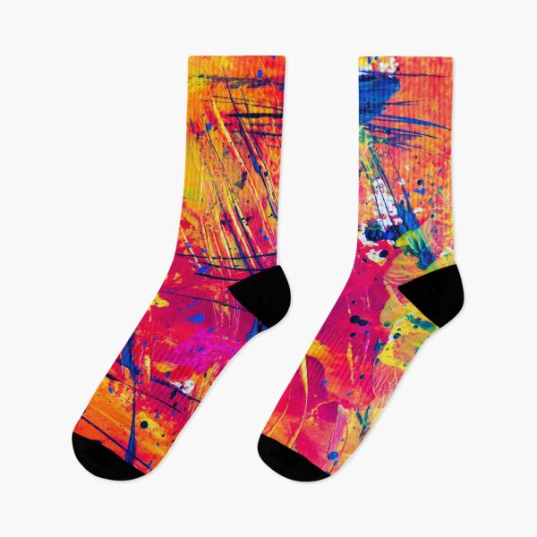 Item preview, Colors Harmony Colorful Hand Painted Artwork designed and sold by Saraartwork.
