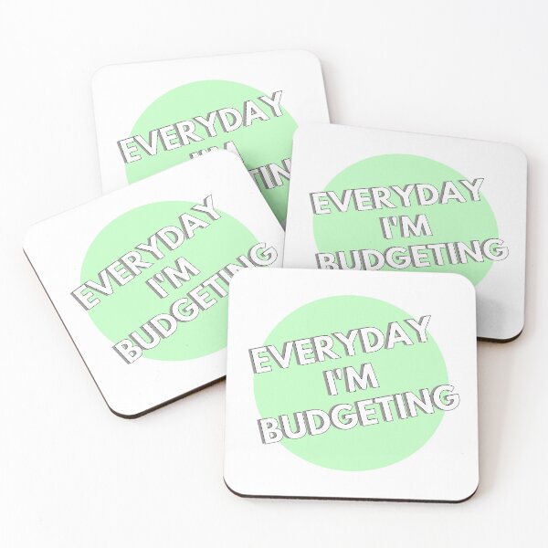 Item preview, Everyday I'm Budgeting  designed and sold by ThoughtJumble.