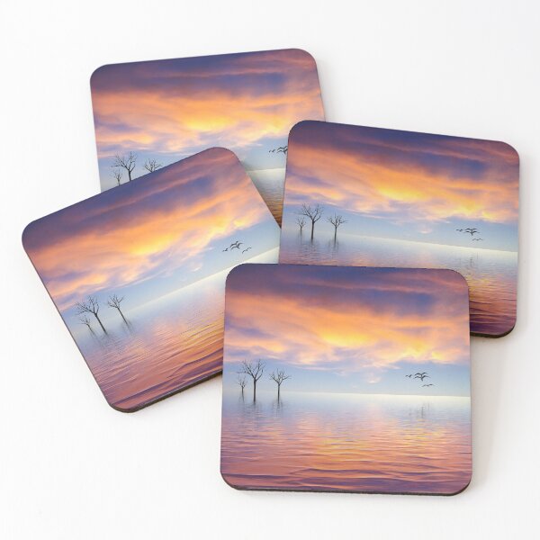 Item preview, Calm Lake Sunset Landscape Peaceful Nature designed and sold by livianasgifts.