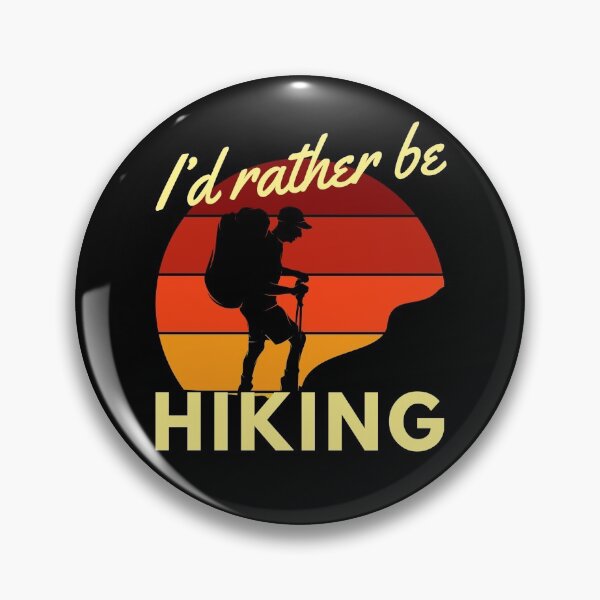 Item preview, I’d Rather Be Hiking designed and sold by Zurickdesigns.