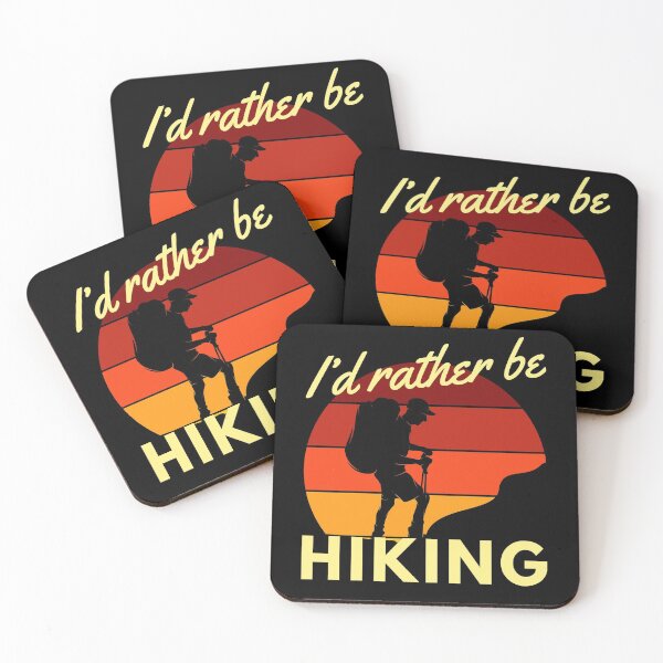 Item preview, I’d Rather Be Hiking designed and sold by Zurickdesigns.
