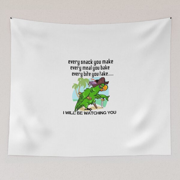 Item preview, Parrot Watching You designed and sold by mewsis.