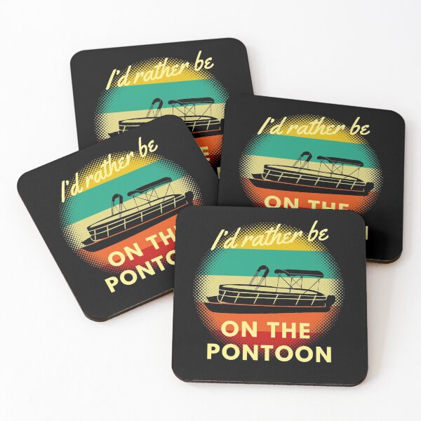Item preview, I’d Rather Be On The Pontoon designed and sold by Zurickdesigns.