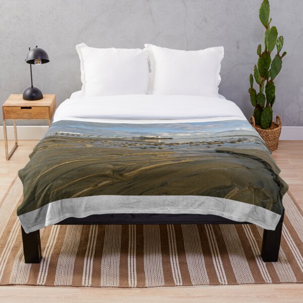 Item preview, Worthing Beach at Low Tide, West Sussex, UK designed and sold by atomov.