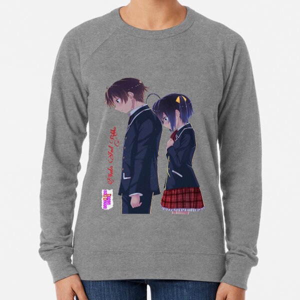 yuuta and rikka-love chunibyo and other delusions, chunibyo, anime Lightweight Sweatshirt