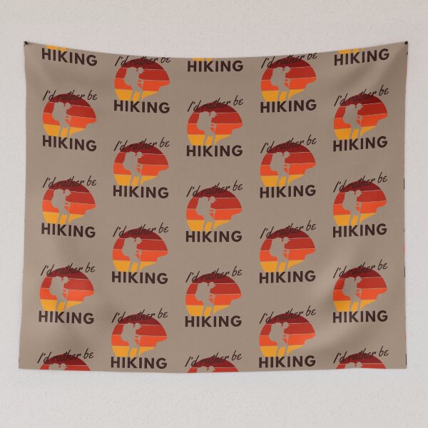 Item preview, I’d Rather Be Hiking designed and sold by Zurickdesigns.