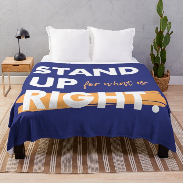 Item preview, Stand up for what is right! designed and sold by LADYGOODMOOD.