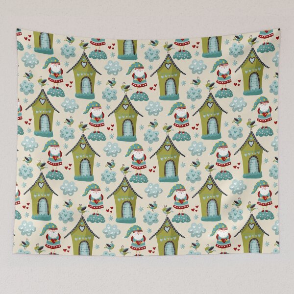 Item preview, Valentine's Day Pattern Print Art Design - Valentines Day - Gnomes designed and sold by Spot Sweet.