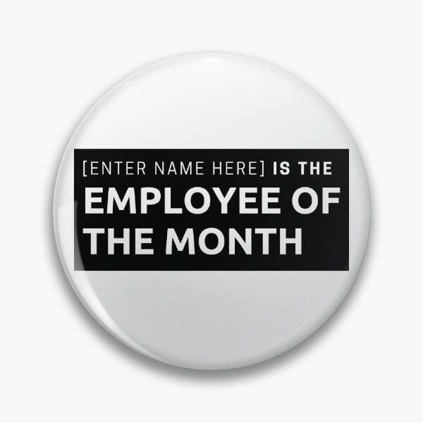 Item preview, Employee of the Month - Graphic Text Typography designed and sold by happyshopg.