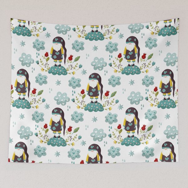 Item preview, Valentine's Day Pattern Print Art Design - Valentines Day - Gnomes designed and sold by Spot Sweet.