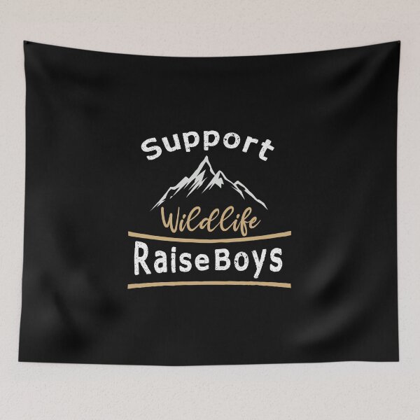 Item preview, Support Wildlife Raise Boys / Mom and Dad Gift / Mothers Day Gift / Fathers Day Parent Funny Gift Ideas designed and sold by biigshow.