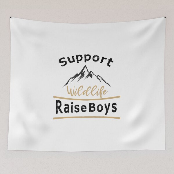 Item preview, Support Wildlife Raise Boys / Mom and Dad Gift / Mothers Day Gift / Fathers Day Parent Funny Gift Ideas designed and sold by biigshow.