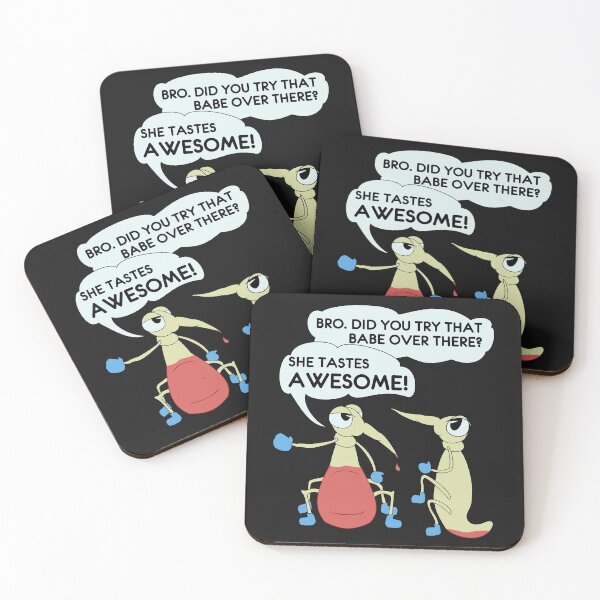 Item preview, Awesome Babe Flea Head Lice Blood Sucking Insect Bug Beetle Ouch Just Filling Up Funny Gift for Boys Men Girls Ladies Women Youth designed and sold by TheAplus.