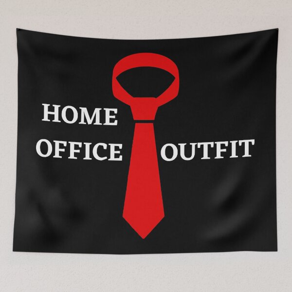 Item preview, Home office outfit red tie designed and sold by OMdesigns93.