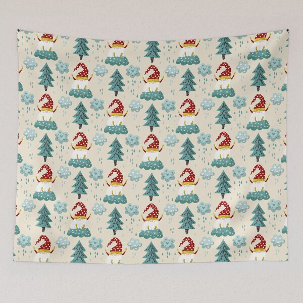 Item preview, Valentine's Day Pattern Print Art Design - Valentines Day - Gnomes designed and sold by Spot Sweet.