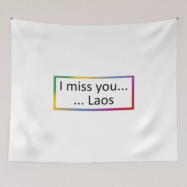 Item preview, I miss you ... Laos designed and sold by SmileMiau.