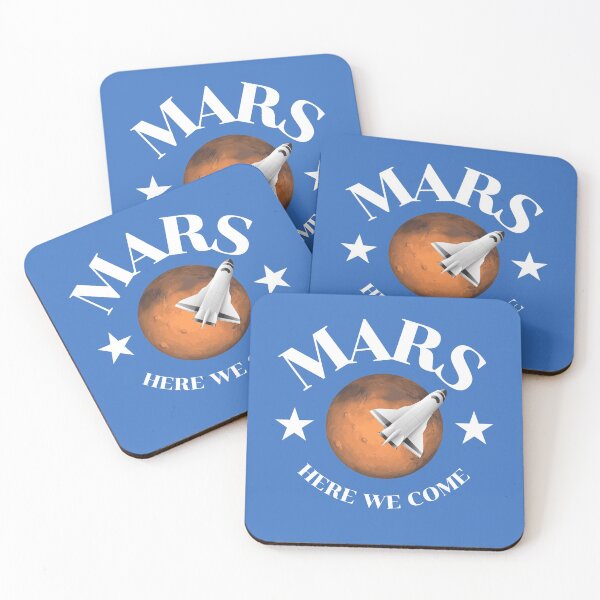 Item preview, Mars Here We Come For Astronaut Fans designed and sold by wijit.