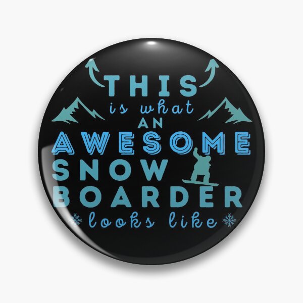 Item preview, This Is What an Awesome Snowboarder Looks Like designed and sold by Hoiho Adventure Shirts.