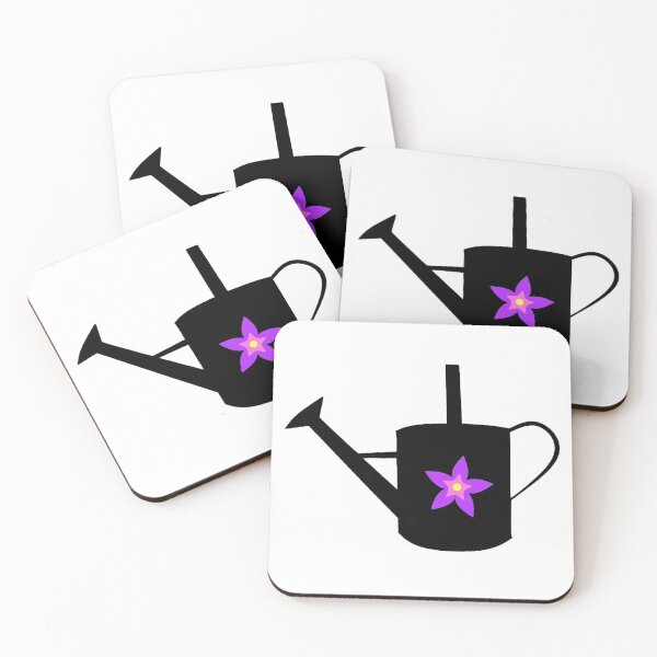 Item preview, Watering Can With Purple Flower designed and sold by michellelegrand.