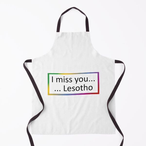 Item preview, I miss you ... Lesotho designed and sold by SmileMiau.