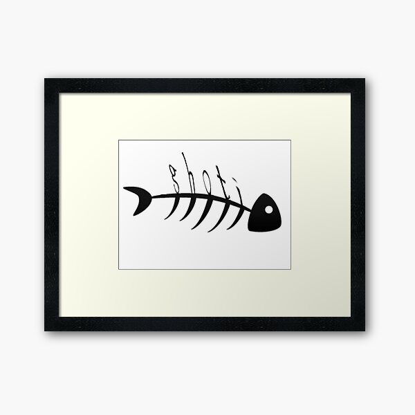 Artikel-Vorschau von Shavian Alphabet Fisch, designt und verkauft von Carpaccio.