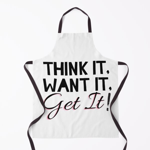Item preview, BLACK Think it Want it Get it designed and sold by OMdesign10.