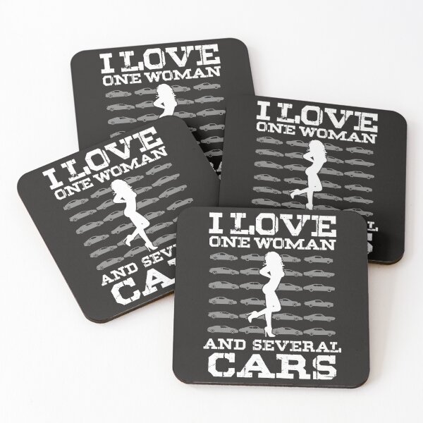 Item preview, I love one woman and several cars designed and sold by zedbubblez.