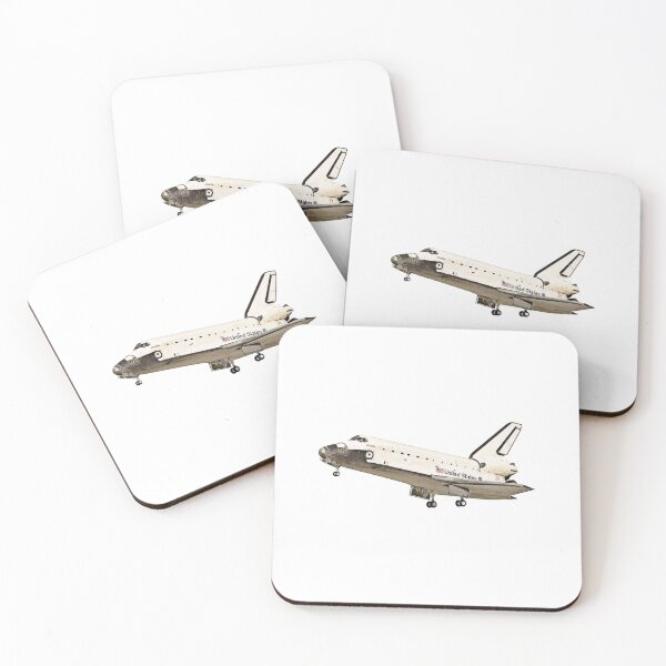 Item preview, Space Shuttle Landing Cartoon designed and sold by Auto-Prints.