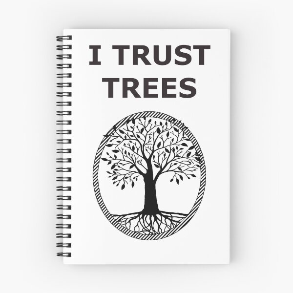 Item preview, I Trust Trees designed and sold by KarmaRoots.