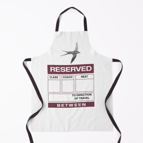 Item preview, British Rail (Intercity) Seat Reservation Label designed and sold by CherryCassette.